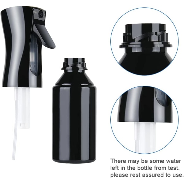 Sprayflaske, multifunktionel fin tågeflaske