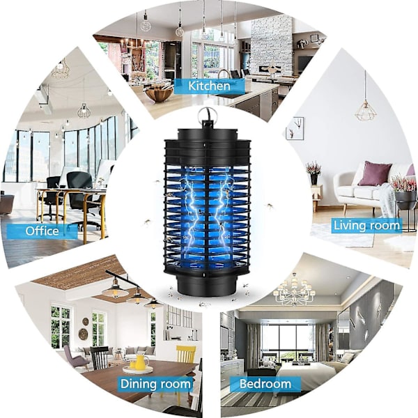 Lampa Bug Zapper Electric Insect Killer Skadedjursbekämpning flugfällor