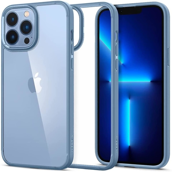 Spigen Super Hybrid [anti-keltainen tekniikka] Suunniteltu Iphone 13 Pro Max case (2021) - Kristallinkirkas
