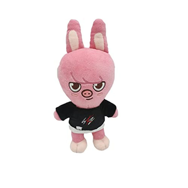 Skzoo Plyschleksak Stray Kids, Cartoon Plyschleksak Stray Kids Skzoo Söt Plyschkuddedjur Djurdocka Presenter till Barn Familj Vänner-21cm (Grisar)
