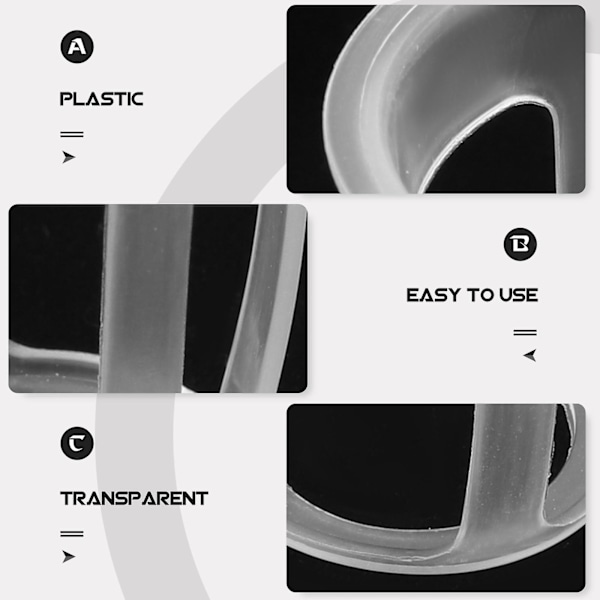 100 stk. Netpotter til plantning, Plastik, Genanvendelige, Små plantekurve [HkkK] 4.5X3.8CM