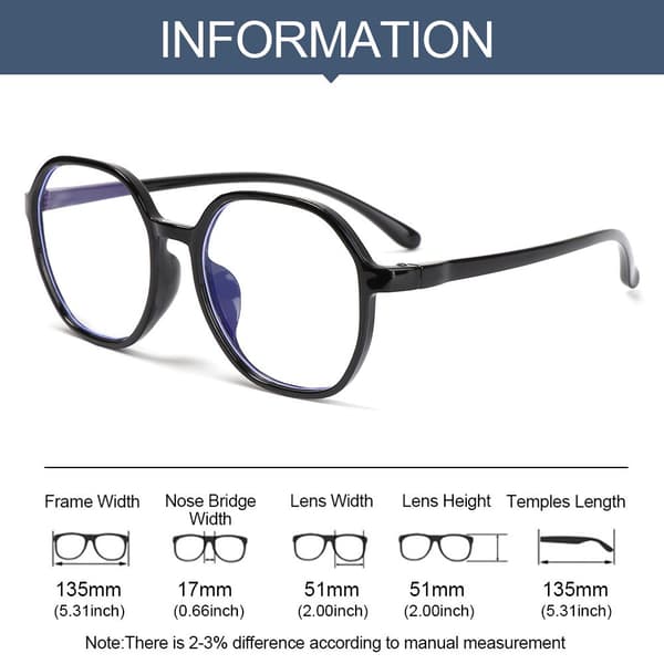 Lukulasit Presbyopia Lasit MUSTA VAHVUUS +3.00 musta black Strength +3.00-Strength +3.00