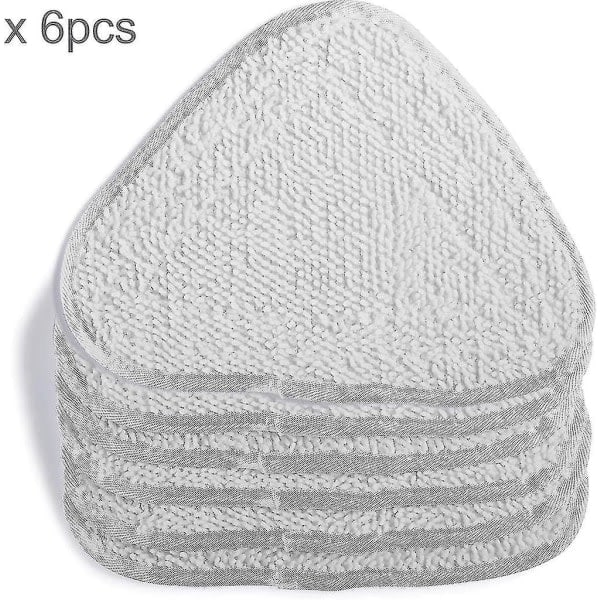 6-pack mikrofiber ångmoppdynor ersättning kompatibel med Vileda 100 -ge
