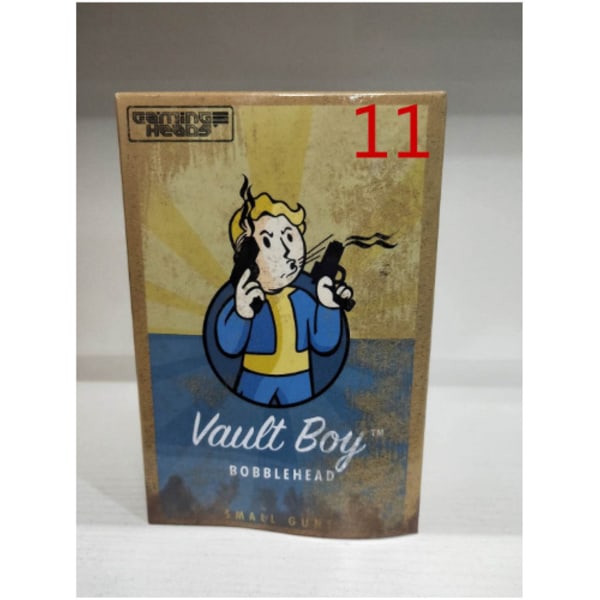 Fallout Vault Boy Bobblehead PVC Actionfigur Samleobjekt Model Legetøj Brinquedos Forskellige Stilarter 11#