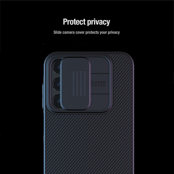 NILLKIN Galaxy A15 4G/5G Kotelo CamShield Pro Musta