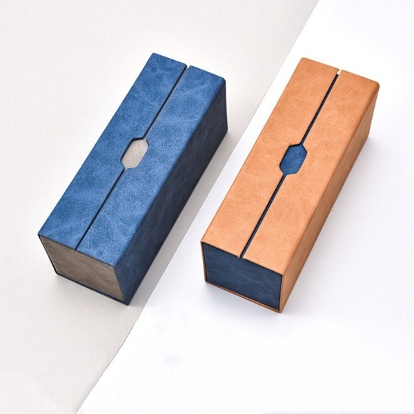 Dobbel etui Dobbel etui BRUN brown