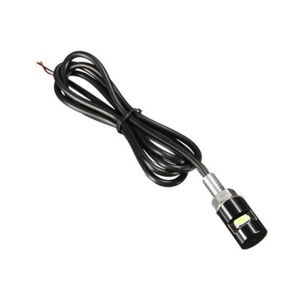 12V LED-nummerpladelys til motorcykel, LED-baglygte til nummerplade, universal 12V 5630 hvide lys blinklys null - 1