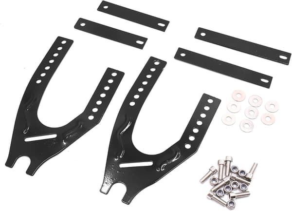 Kompatibel Kawasaki Ninja Bagdæk Hugger Mud Splash Universal Sort Plast Motorcykel Baghjulsstænkskærm Stænkskærm Baghjulsdæksel