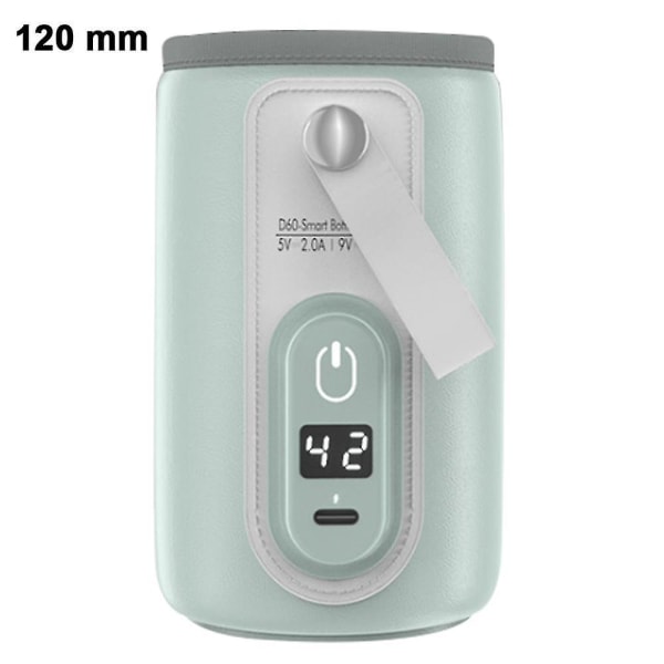 Bärbar USB flaskvärmare för baby , snabbladdning och exakt uppvärmning av bil- och reseflaskvärmare