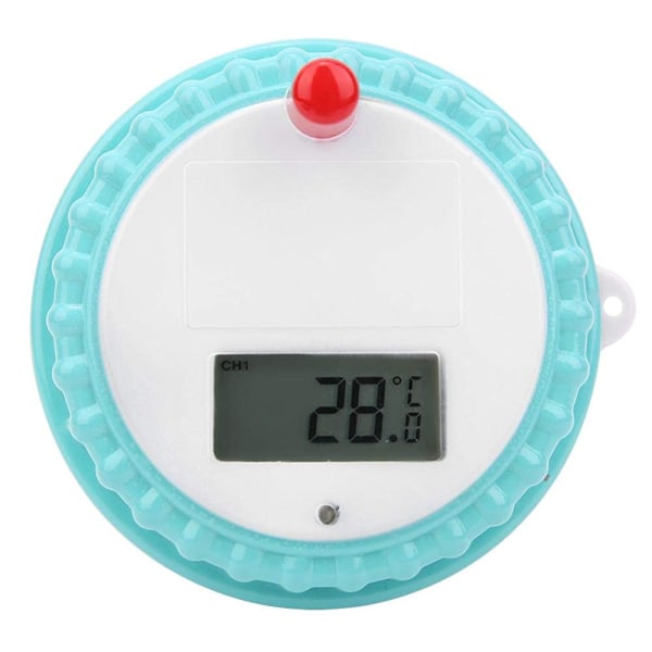 Trådlös digital pooltermometer med LCD-mottagare för vattentemperaturvisning