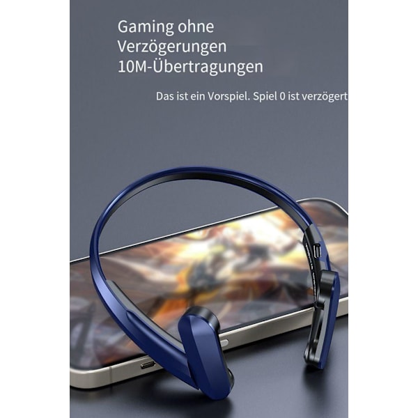 Open Ear Bluetooth -kuulokkeet mikrofonilla, Air Conduction Sport ...