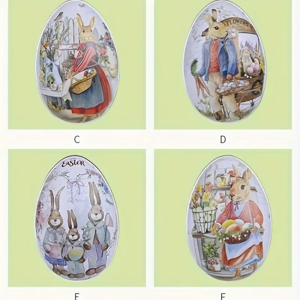 Juhlalliset ja kestävät valurautaiset pääsiäismunat: värikkäät kanimallit, uudelleen käytettävät kaikkina juhlapyhinä