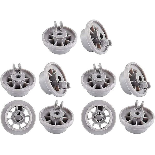 Bosch opvaskemaskinehjul 10 pakke Neff opvaskemaskine reservedele ruller nederste kurv 165314