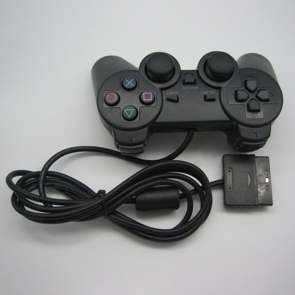 Trådbunden spelkontroll Gamepad Joypad Original för PS2/Playstat