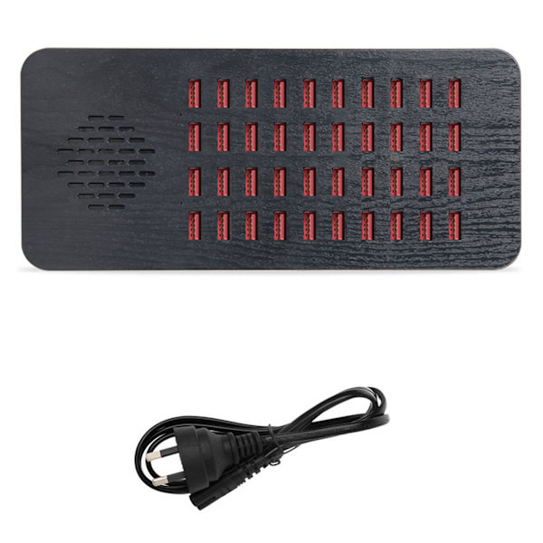 40-porttinen USB-latausasema älykkäällä suojauksella 200 W:n USB-puhelimen laturi hotelleihin, kouluihin, ostoskeskuksiin null - AU 0.87