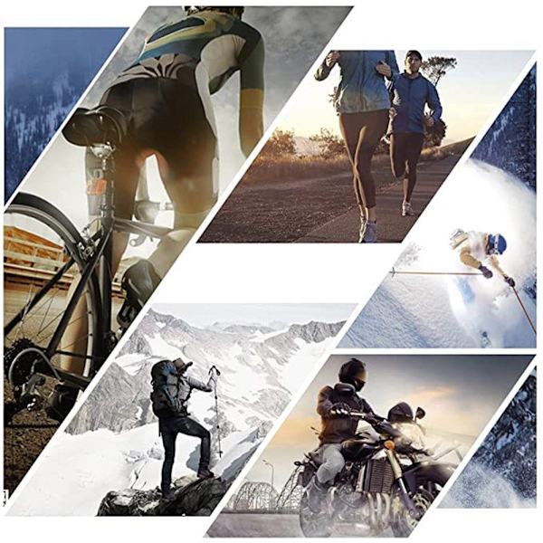 Touchscreen-handskar herr vinter smartphone vattentäta vinterhandskar herr- eller damhandskar sport fitness vattentäta cykelhandskar (XL)