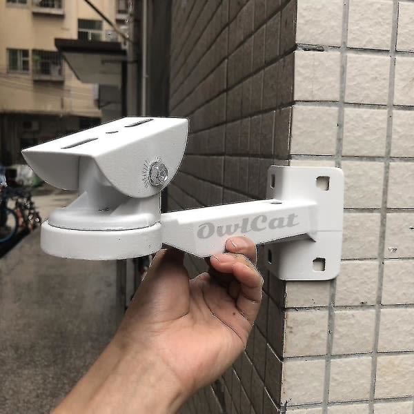 Utvendig utvendig vegghjørnebrakett for CCTV IP-sikkerhetskamera