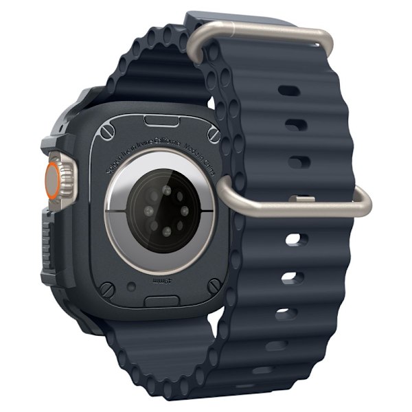 Spigen Apple Watch Ultra 49 mm Skal Rugged Armor Mörkgrå