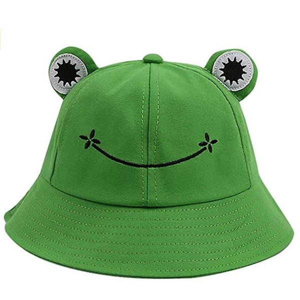 Frog Hat Bøtte Solhatt For Dame Frog Bøtte Hat Outdoor