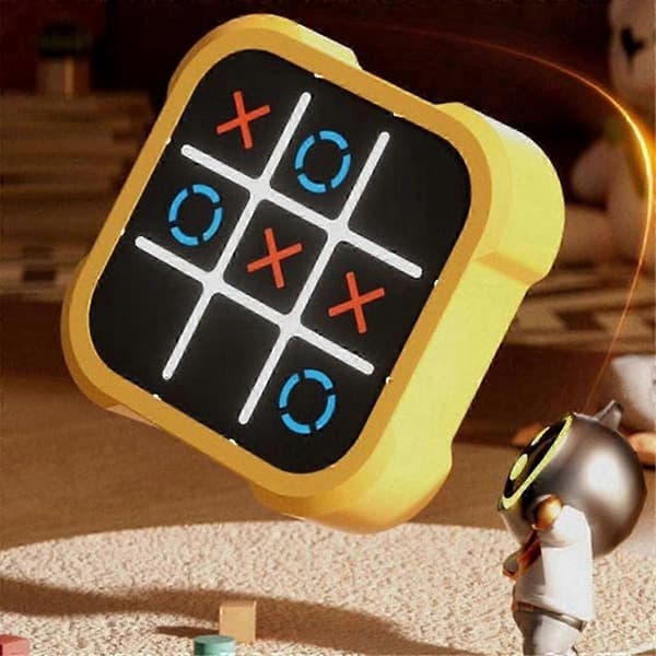 Tic Tac Toe Puzzle Fun Game Kids Improves Focus Education Thinking Challenges Logic Exercise Smart Chess Piece Toy