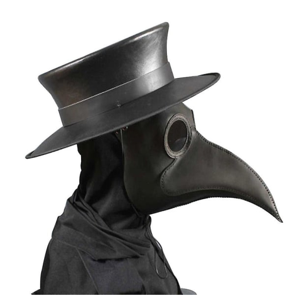 Plague Doctor Fuglemaske Cosplay Halloween rekvisitter