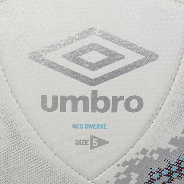 Umbro Neo Swerve West Ham United FC Jalkapallo 5 Valkoinen/Hopea/Cerulean/New Claret White/Silver/Cerulean/New Claret 5