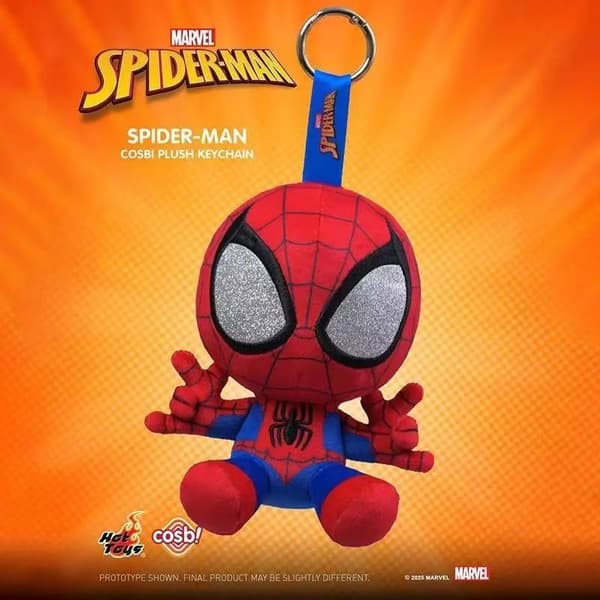 Spider-Man COSBI Plys Nøglering Blind Boks, Marvel Venom Blød Udstoppede Samlerobjekt Vedhæng til Fans b