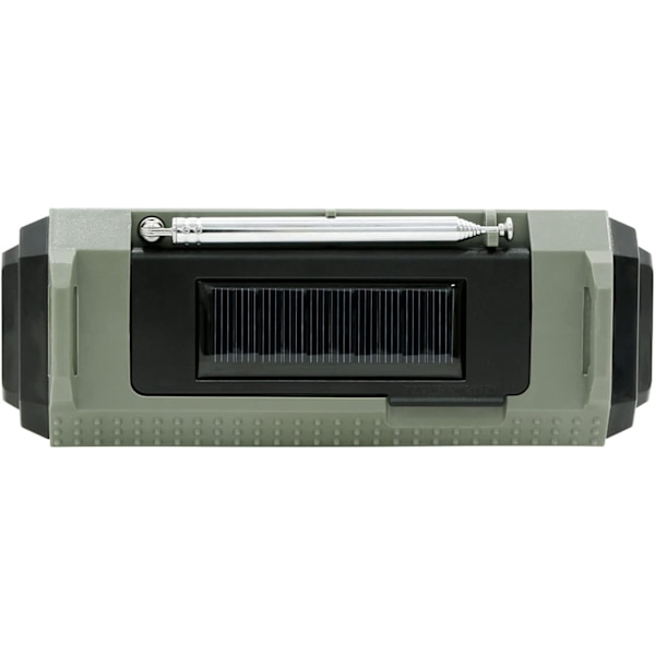 10000mAh NOAA Nødvejr Kurv Vejrradio, Håndsving, Batteridrevet, USB-oplader, SOS-alarm