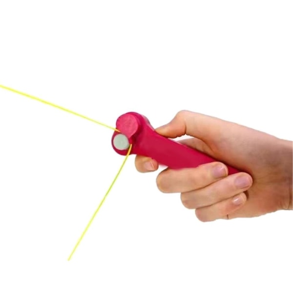 Rope Launcher Propell Thruster Håndholdt Kids Morsom elektrisk leketøy gave
