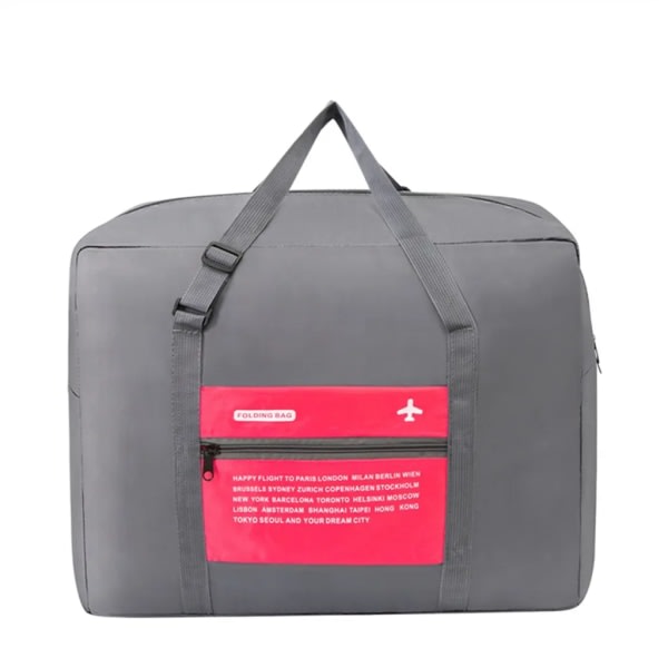 2 STK 32L rejsetaske foldbar håndbagage sportstaske skuldertaske bagagetaske rejsetaske, 46*34,5*20 cm