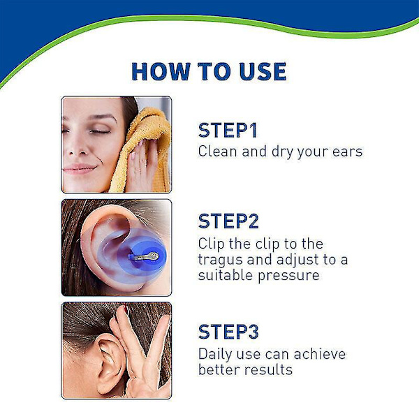 2x Tinnitus Relief Device for Ringing Ears Stop Ringing in Ears for Men Women