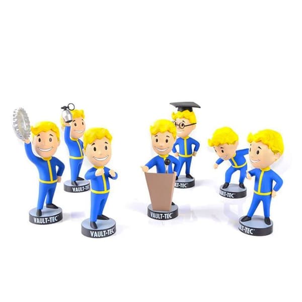 Vault Fallout 4 Boy Bobblehead Gaming Anime Figurer Leker Serie Modell Samling 2# BARTER