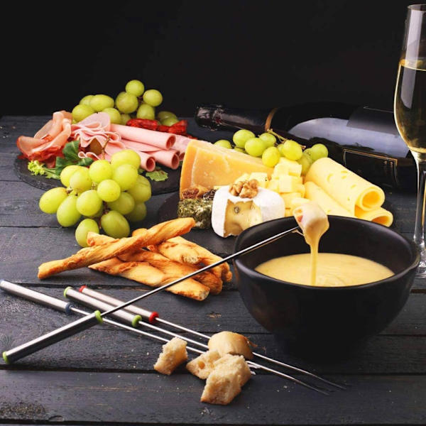 12 fonduegafler Ost Fondue Gaffel Frugt Fondue Gaffler
