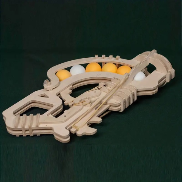 Pingisase, 3D käsintehdyt lelut, leluase puinen palapeli