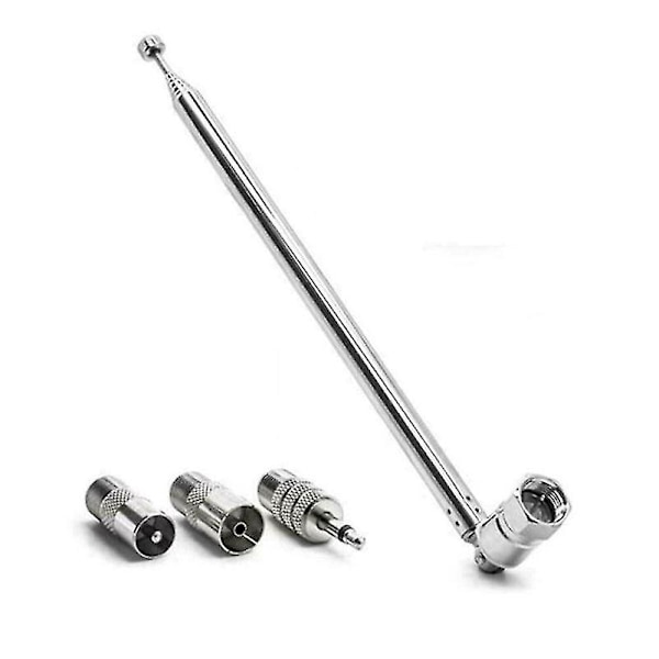 For Bose Wave F Type Radioantenne Fm Teleskopantenne 3,5 mm Adapterplugg*1*1