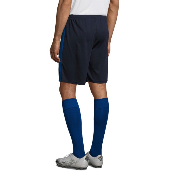 SOLS Miesten Olimpico Jalkapalloshortsit S French Navy/Royal Blue French Navy/Royal Blue French Navy/Royal Blue S