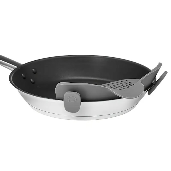 Silikoninen pastasiiviläLeveäaukkoisella valutuskauhallaVihannes- ja hedelmäsiiviläklipsiPannun sivun tyhjennystulppa