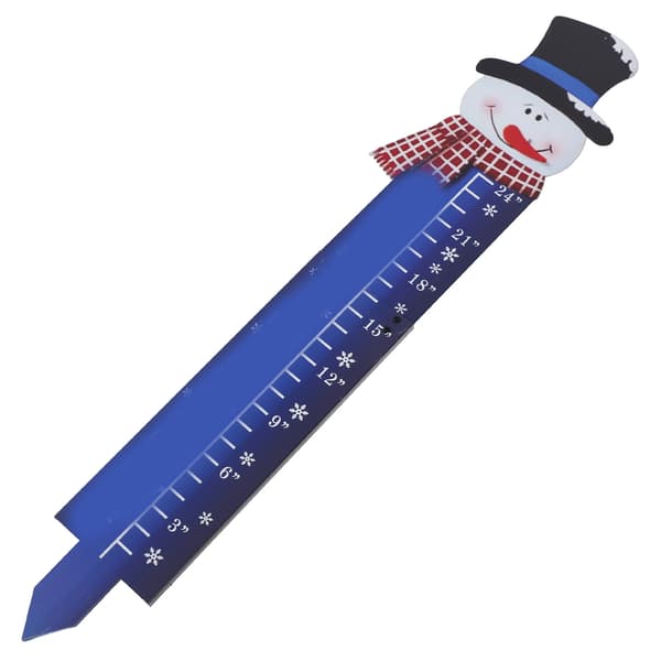 Snøfnugg 61 cm snømåler måler snøtykkelse
