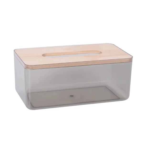 Tissue Box - Tissue Box, Trä Tissue Storage Box, Tissue Box med lock, Tissue Box