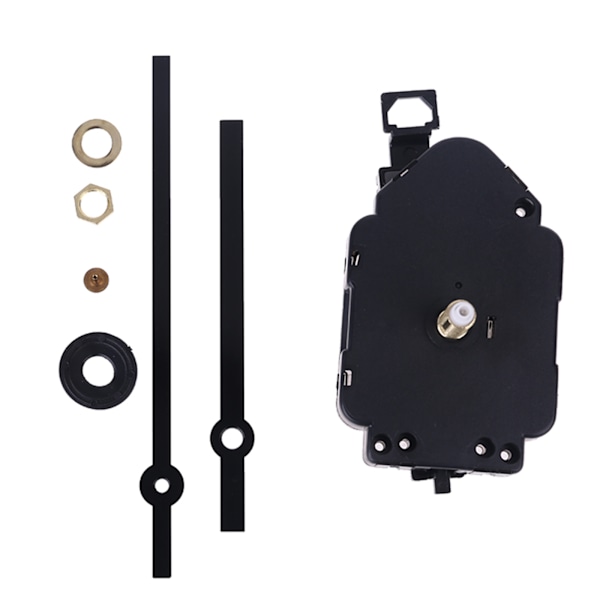 Væg Quartz Pendul Urværk Motor Bevægelse DIY Udskiftning Reparationssæt Hænder Beslag Dele