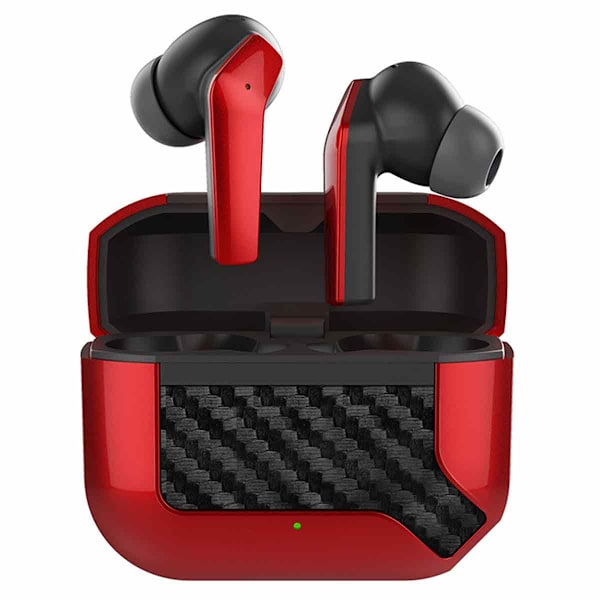 Ørepropper Bluetooth 5.3 Hovedtelefoner Støjreducerende Vandafvisende Stereo Hovedtelefoner med Mikrofon In-Ear Touch Control Headset med Dyb Bas til iPhone