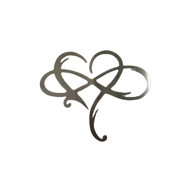 Eternal Love Art Love Iron Decoration Infinite Heart Metal Wall Decorative