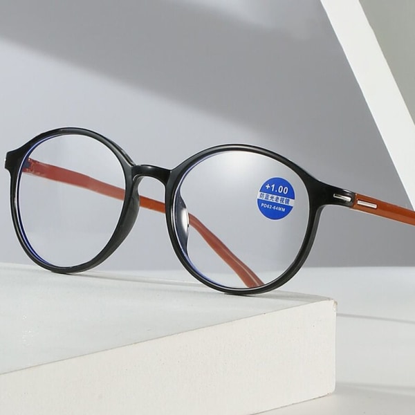 Läsglasögon Presbyopia Glasögon RÖD STYRKA 3,5X Rött Strength 3.5x-Strength 3.5x Red