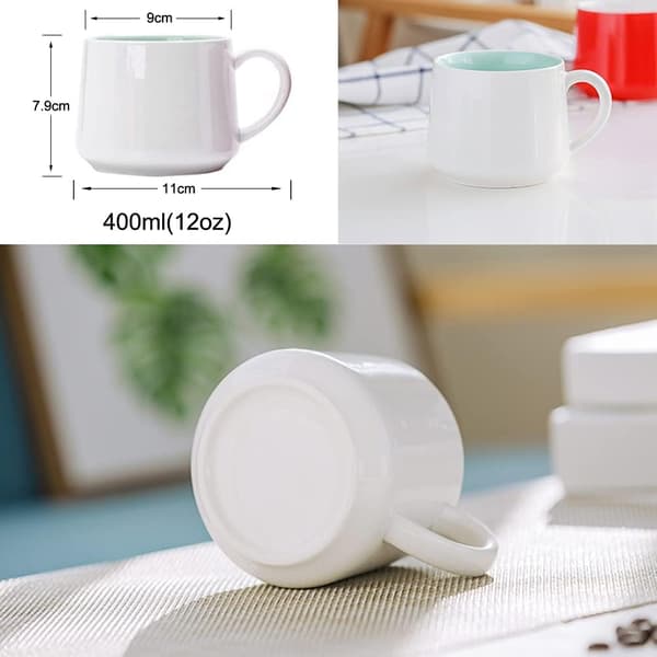3D pingvin kaffekopp, 350 ml, dyredesign, håndlaget, bursdagsgave