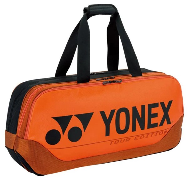 YONEX Pro badmintonbaggen rommer opptil 6 badmintonracketer Orange