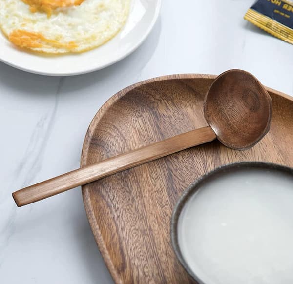 2-pack Japanese Soup Spoons, Long Handle Ramen Spoons