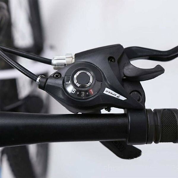 Polkupyörän vaihtaja 3 x 7 Pyörän vaihtaja 7-nopeuksinen Mtb-vaihdevipu jarruvaijerilla Vaihteen ilmaisin EF51-sarjalle Maastopyörä Maantiepyörä