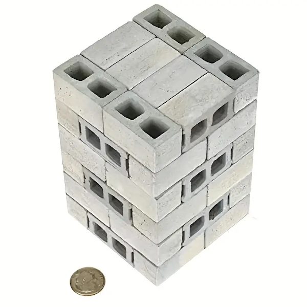 50 stk/mini Miniatyrklosser DIY Falske Klosser for Dukkehjem og Modellbygninger