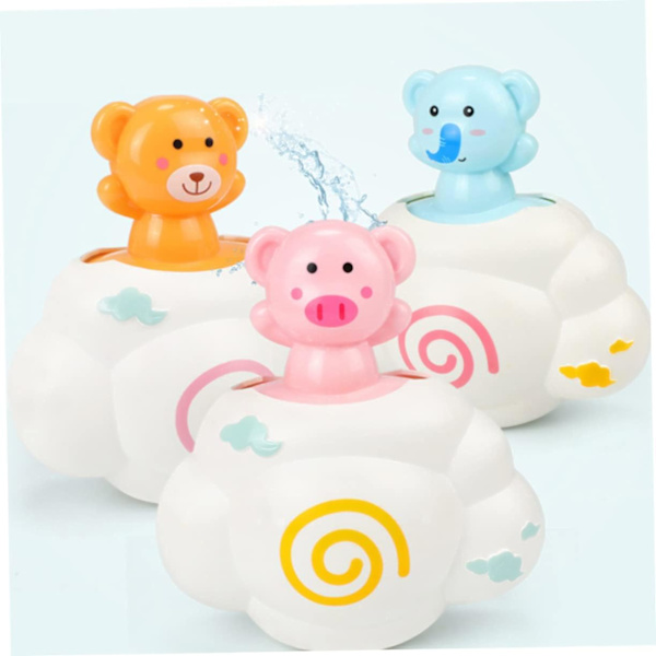 1 stk. Badeværelses Sprinkler Baby Badelegetøj Flydende Badelegetøj Dyr Svømmelegetøj Babys