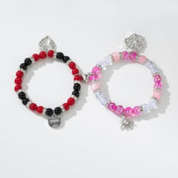 Hazbin Hotel Angel Armband Anime Magnetiskt Matchande Armband Present till Kvinnor Män A